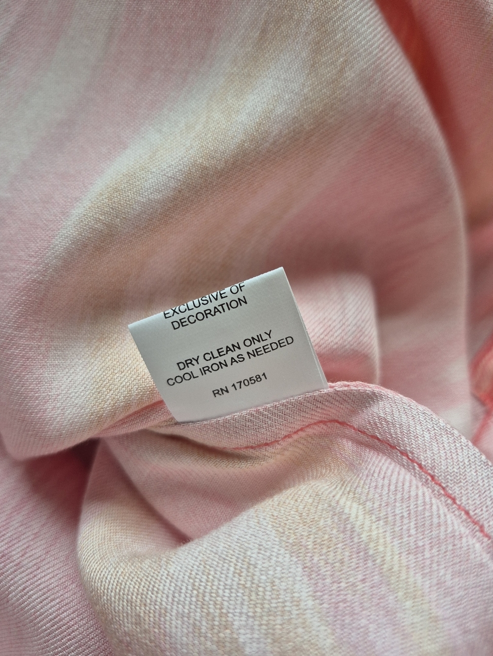 Figue Dress Margaux Salome Ikat Sunset Coral Tassel Kaftan Size L - Picture 13 of 16